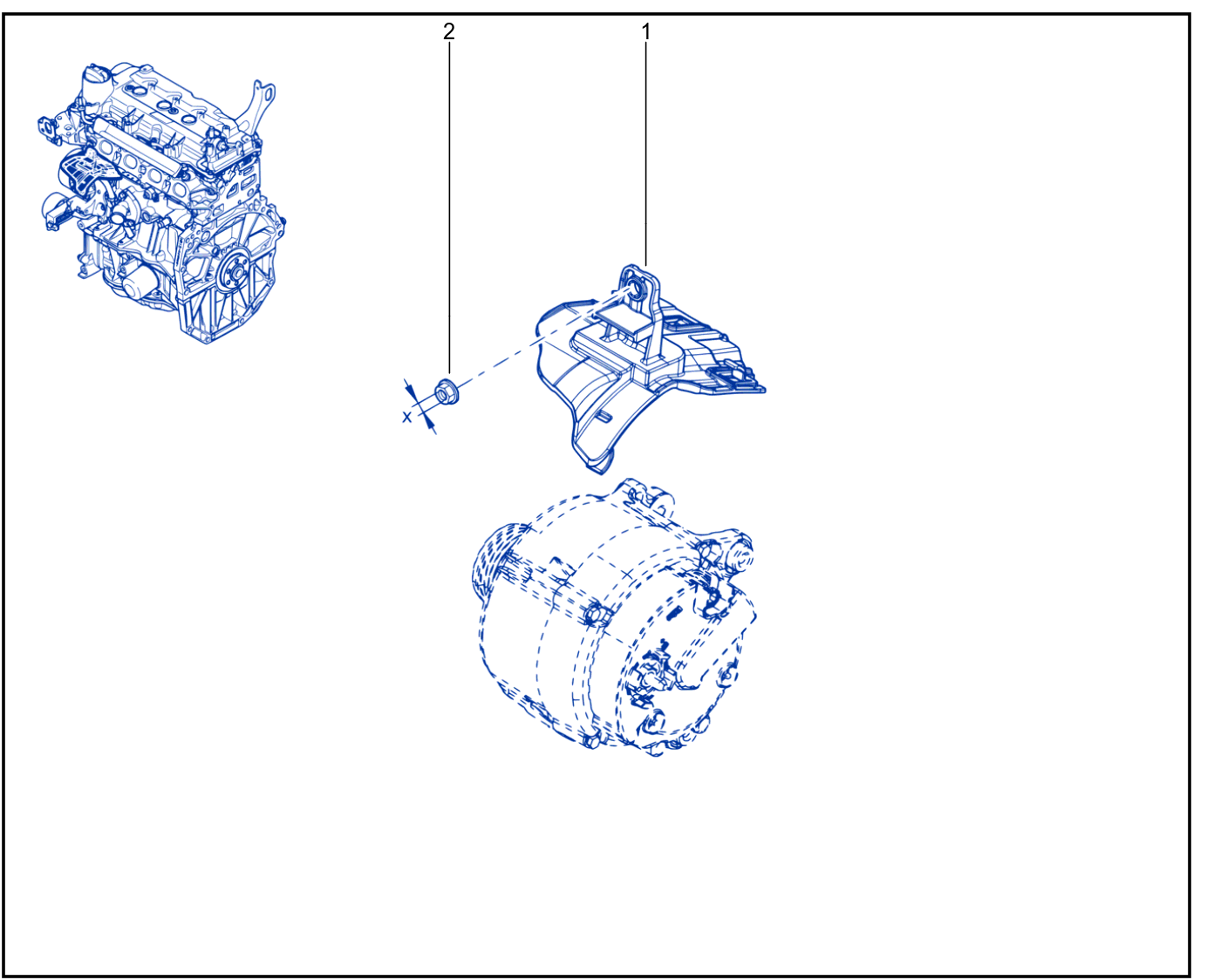 Starter Motor - 01091577