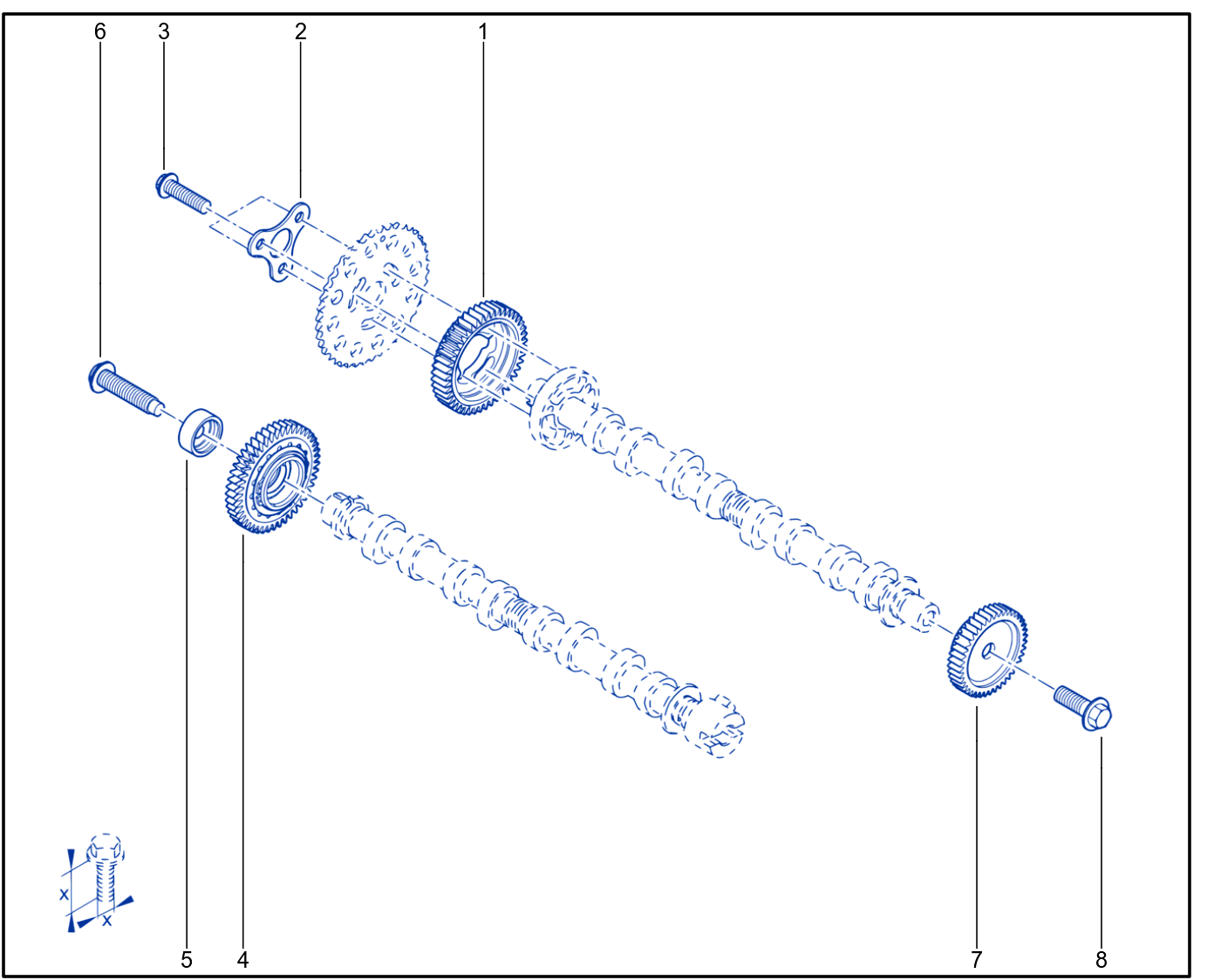 Timing - Camshaft - Valve - 01091581