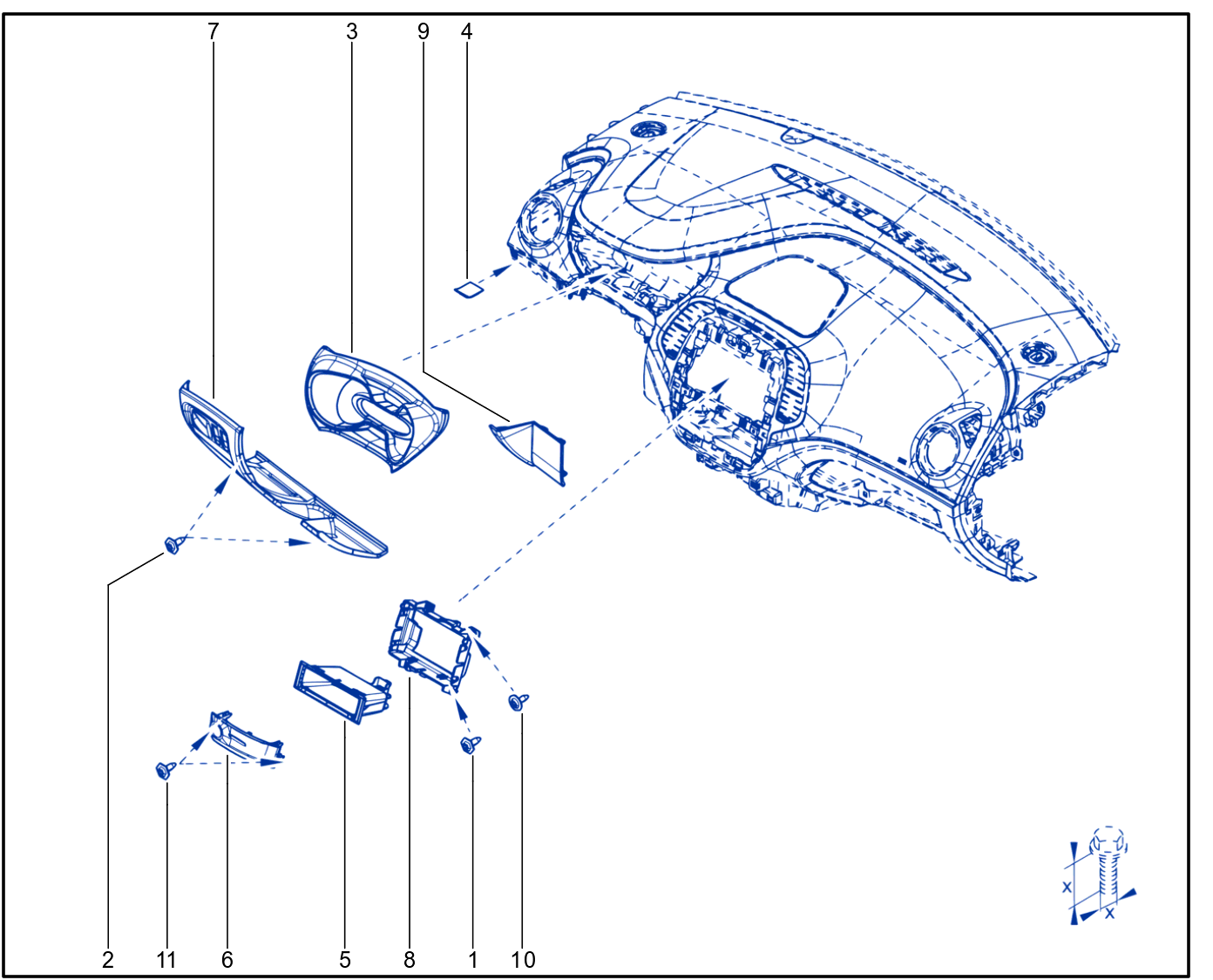 Driver'S Position Detail - 01091641