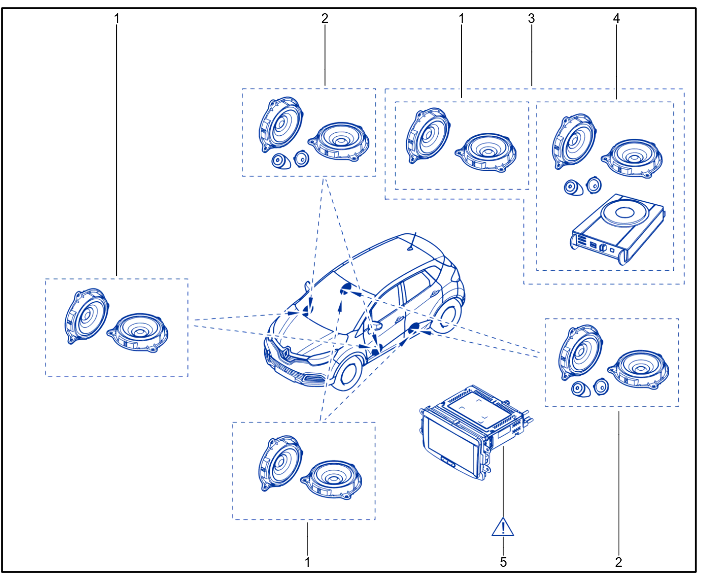 Car Radio - 01091680