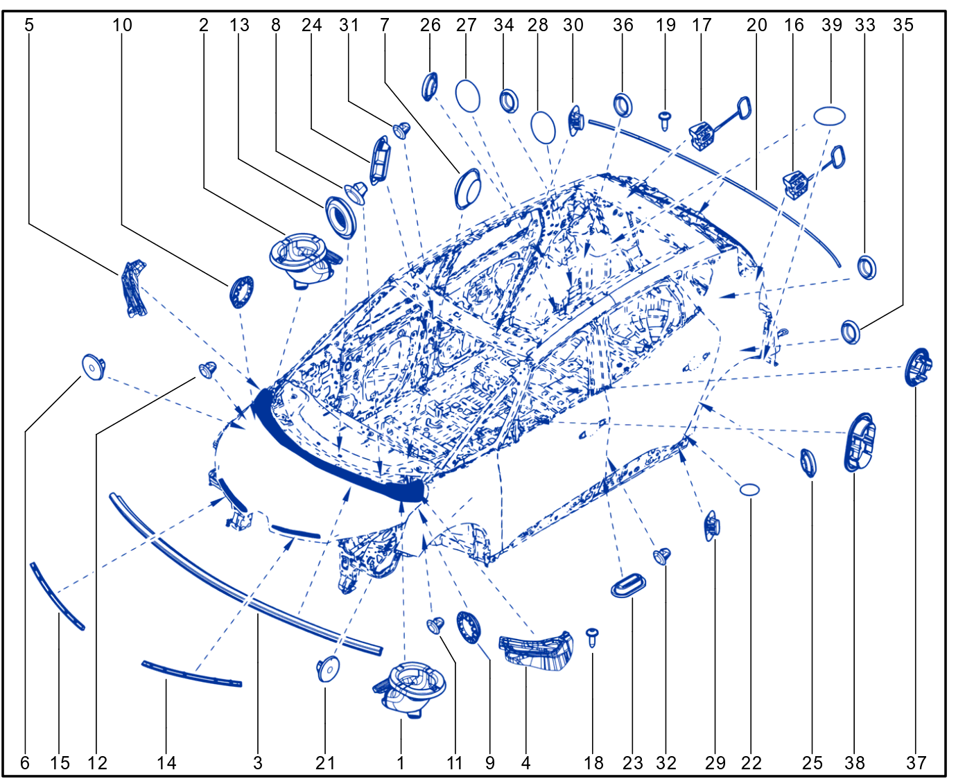Bodywork Sealing - 01091693