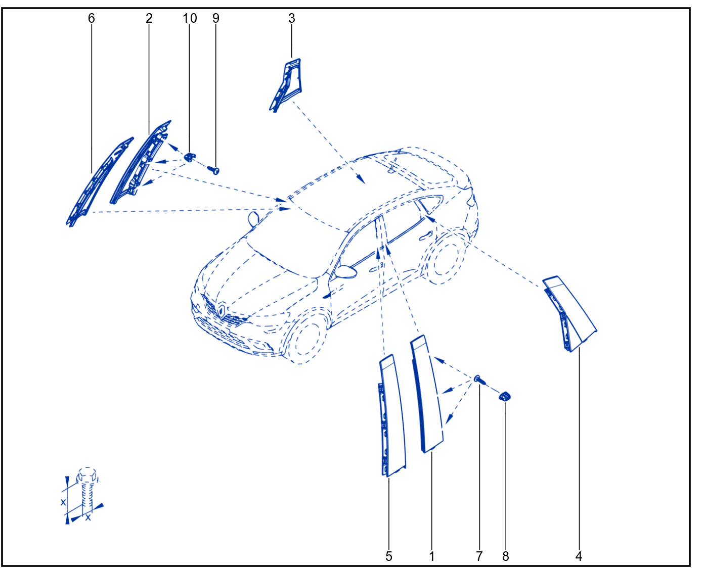 Protection Strip - Trim - 01091702
