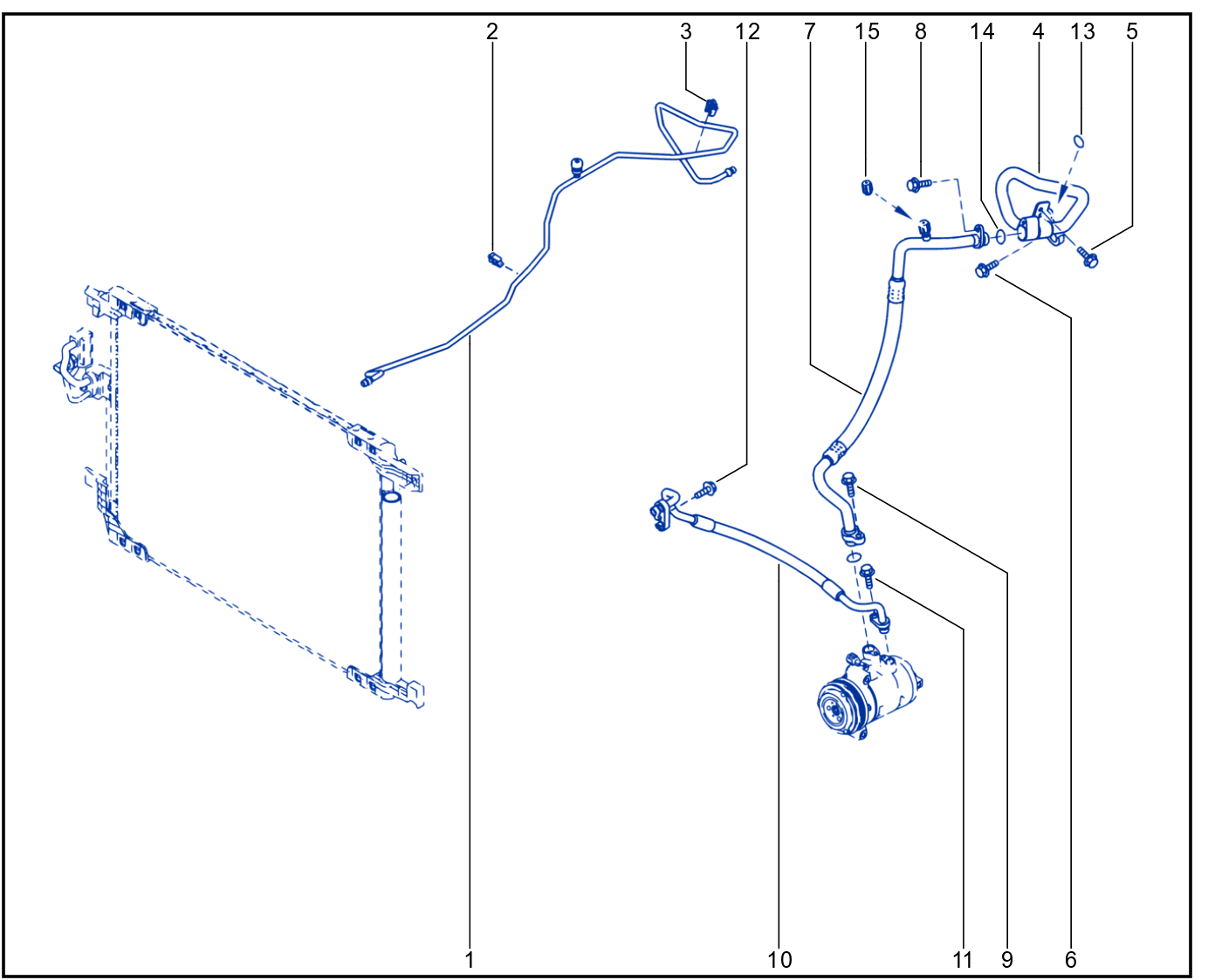 Main Air Conditioning Circuit - 01091729