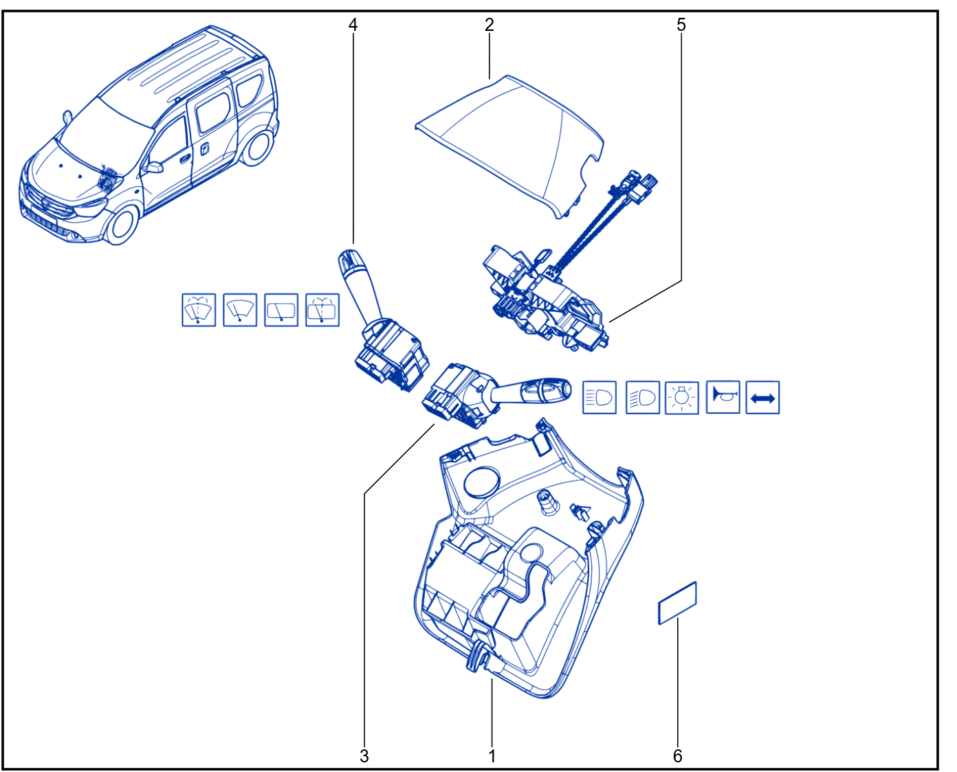 Steering Wheel Control - 01091779