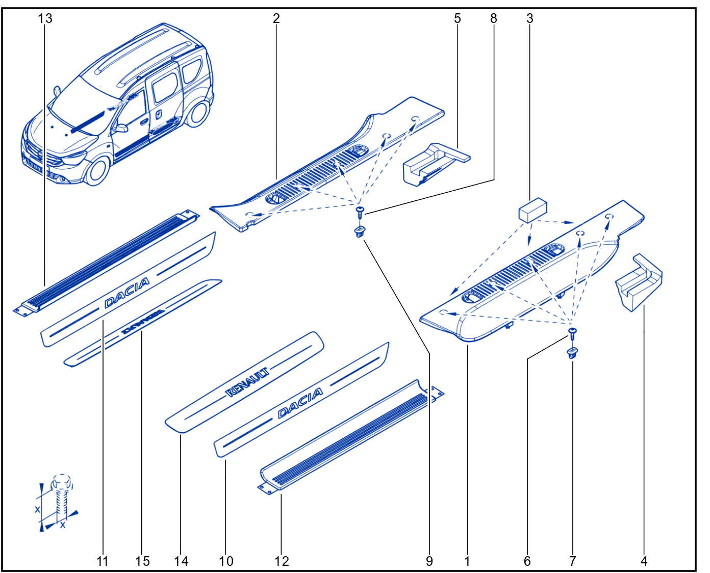 Protection Strip - Trim - 01092073
