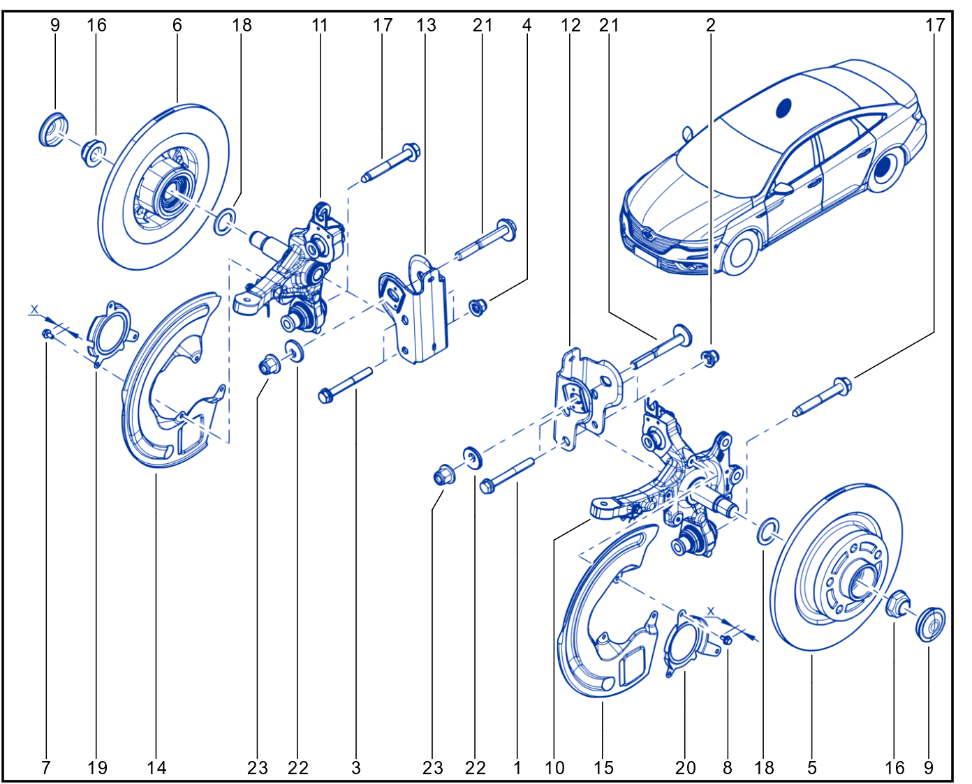 Rear Axle Component - 01092121