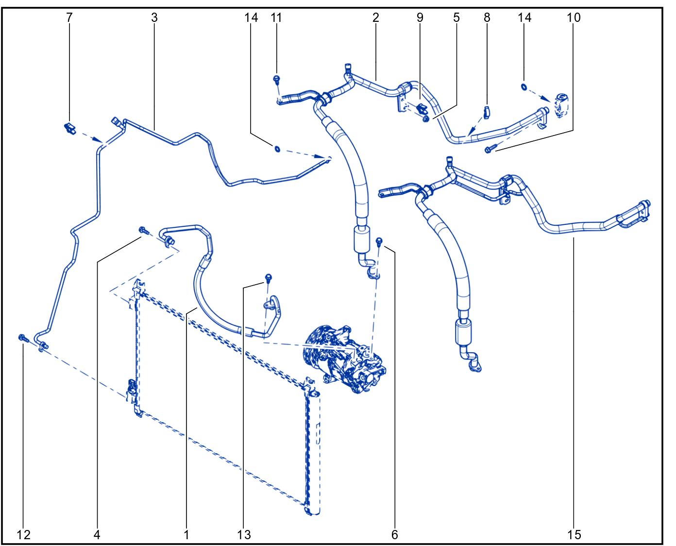 Main Air Conditioning Circuit - 01092142