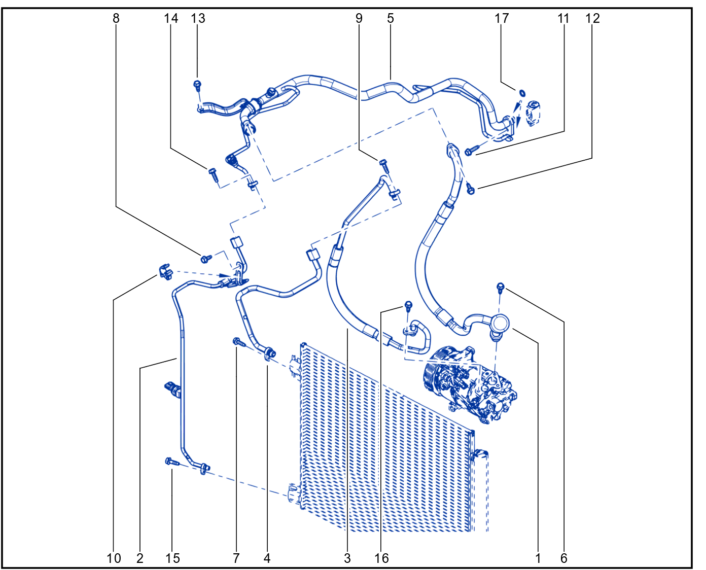 Main Air Conditioning Circuit - 01092144