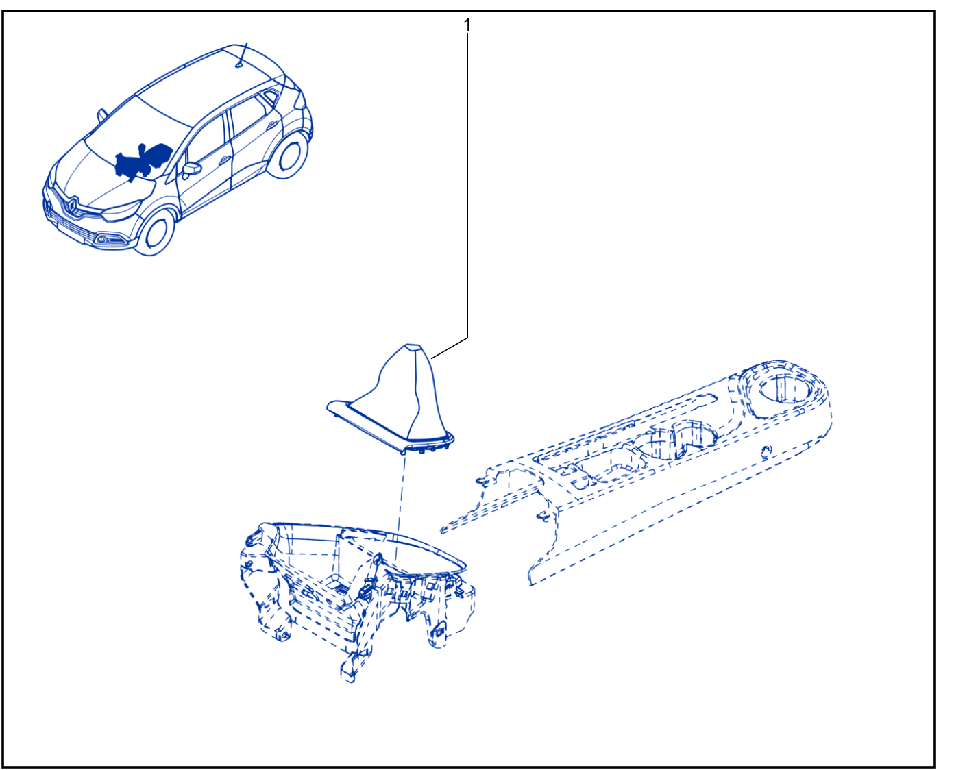 Centre Console - 01092239