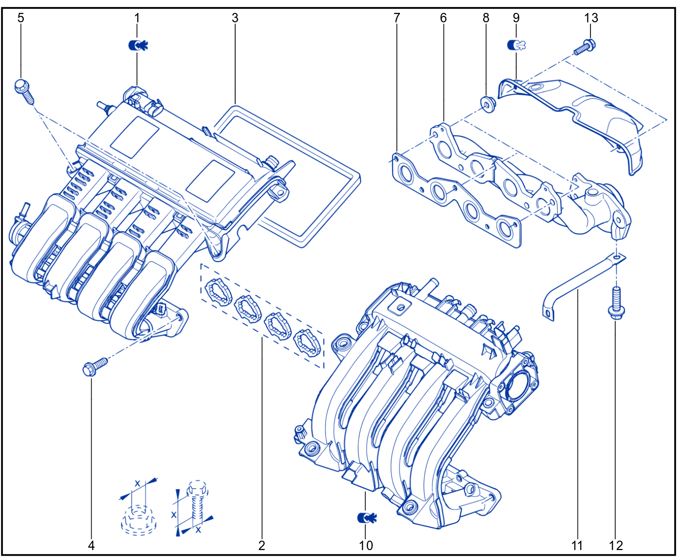 Exhaust Manifold - 01092277