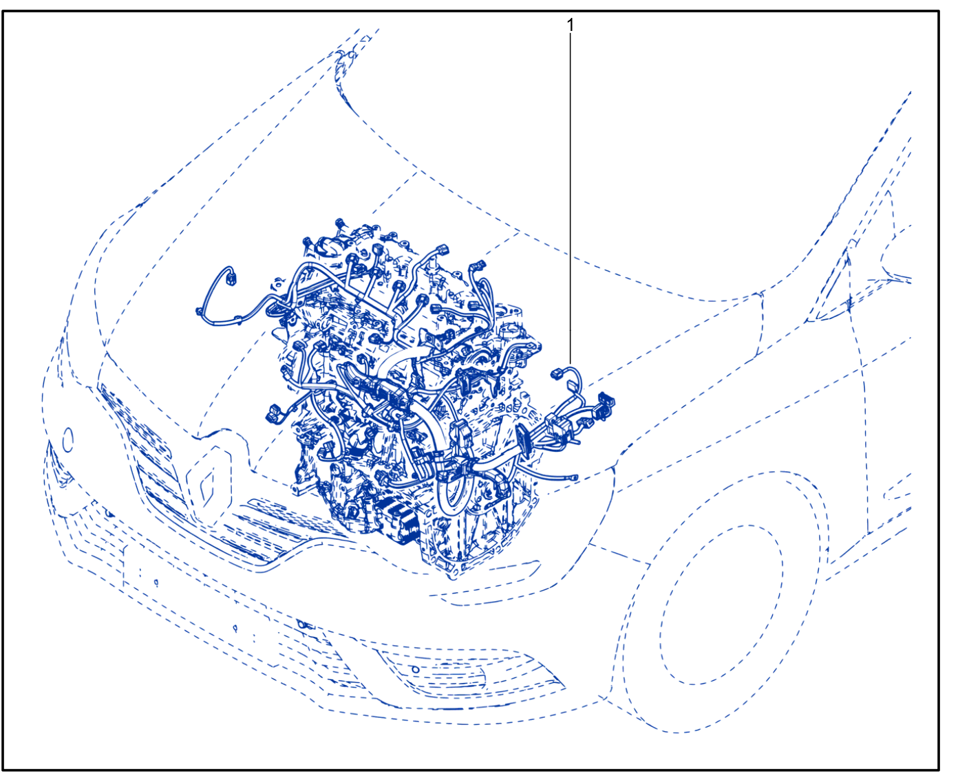 Wiring - Engine Components - 01092370