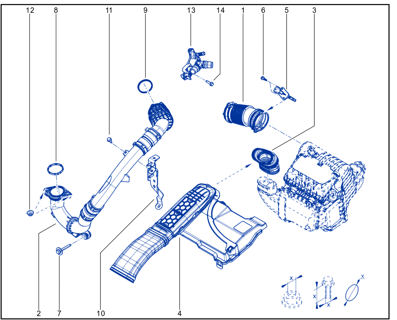 Air Pipes - 01092440