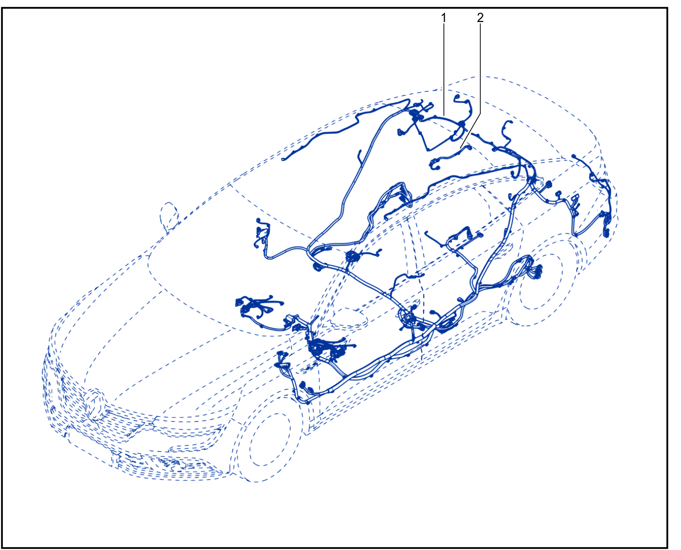 Wiring - Passenger Compartment Components - 01092445