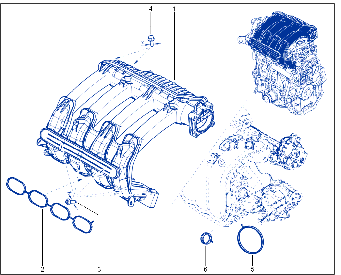 Inlet Manifold - 01092487