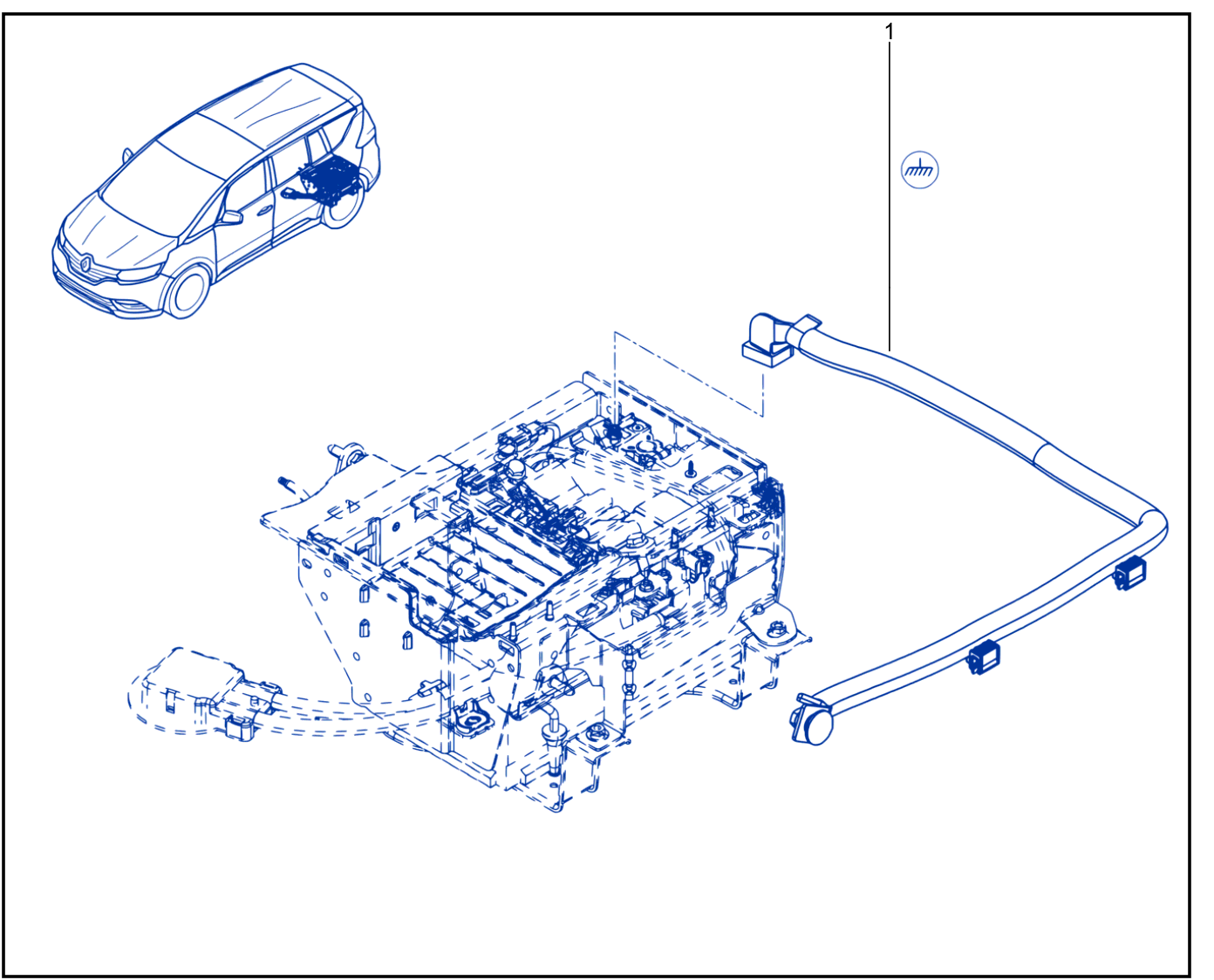 Wiring - Passenger Compartment Components - 01092488