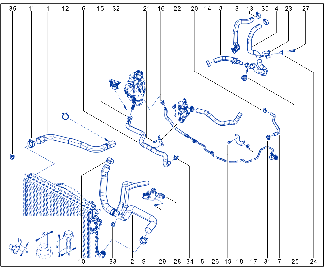 Coolant Circuit - 01092859