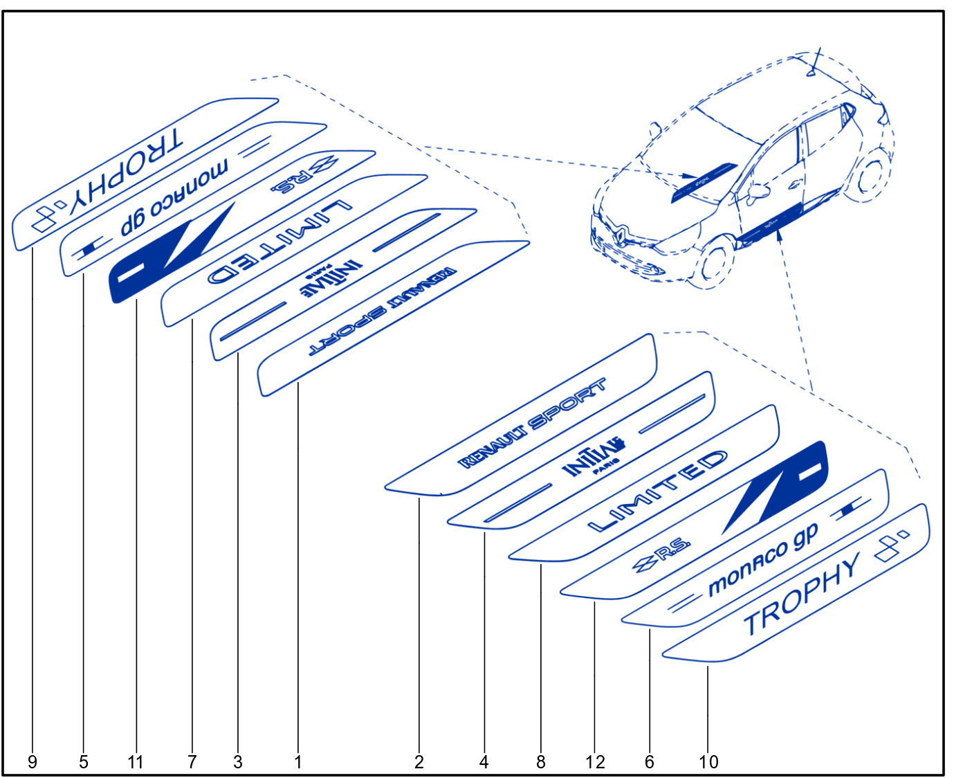 Protection Strip - Trim - 01092883