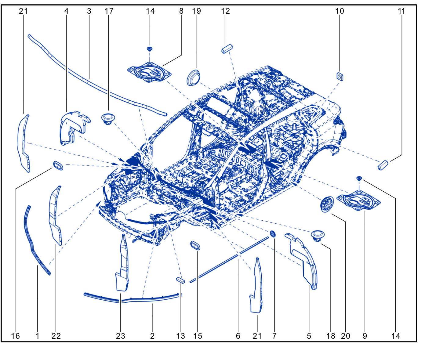 Bodywork Sealing - 01092991