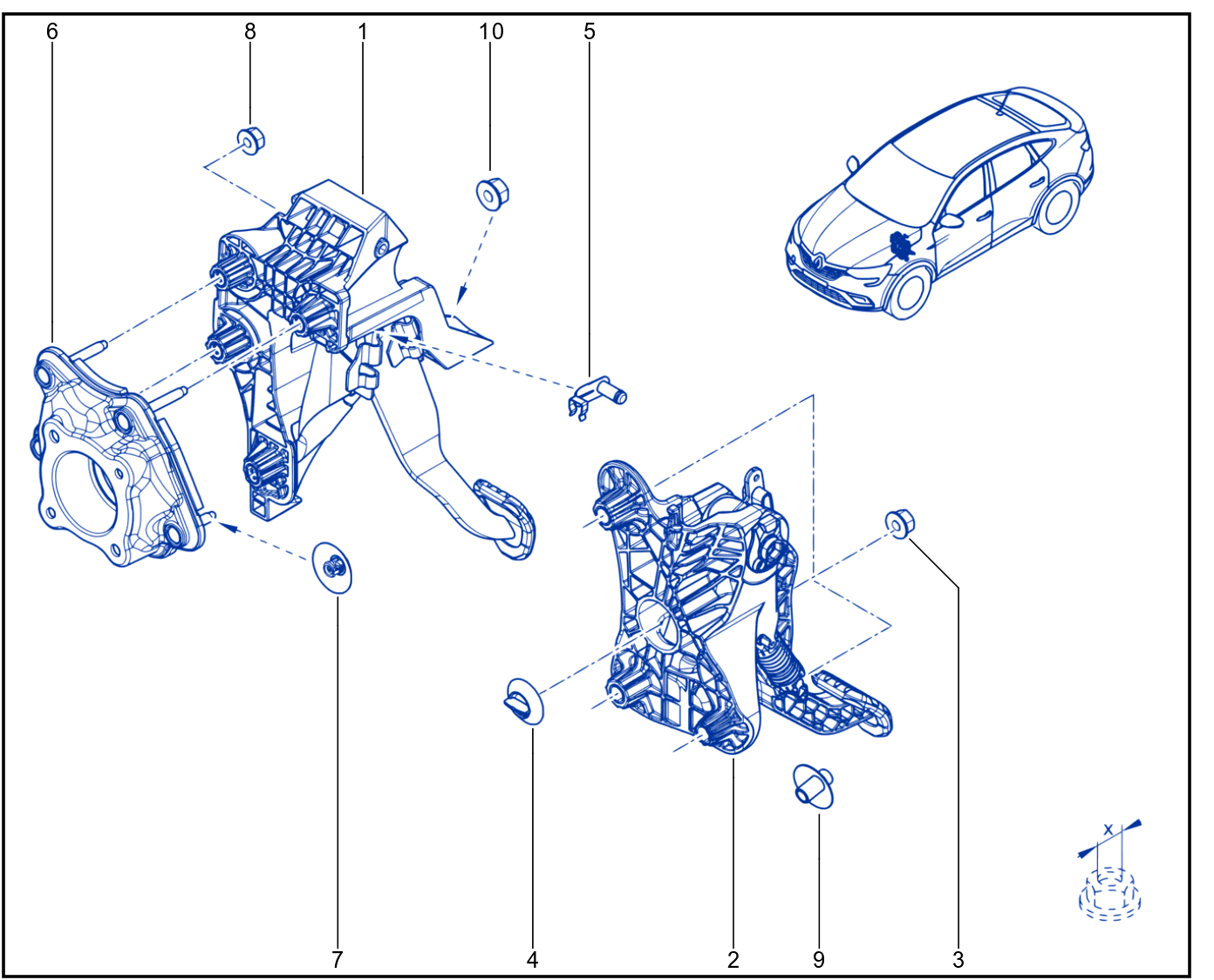 Pedal Assembly - 01093002