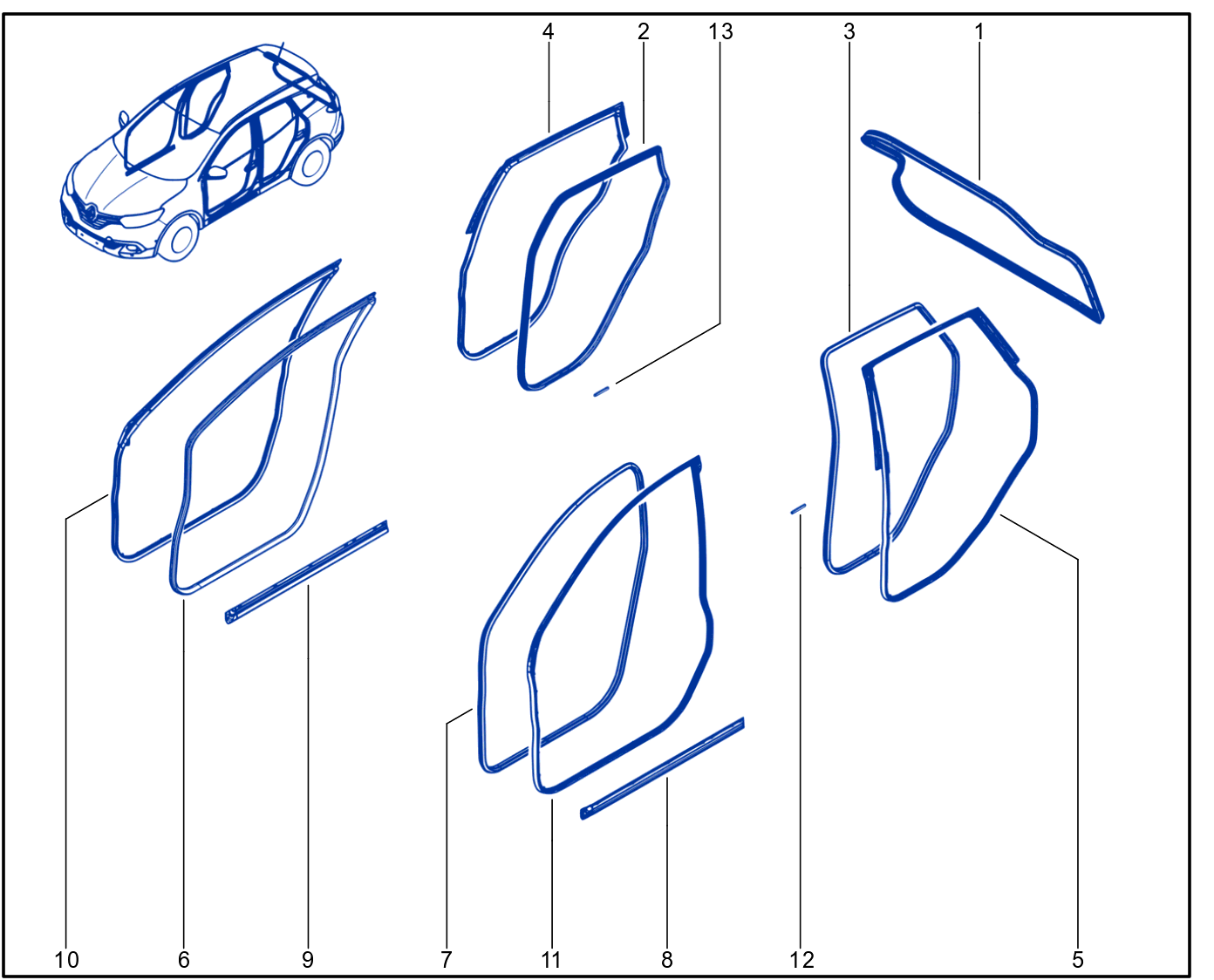 Bodywork Sealing - 01093014