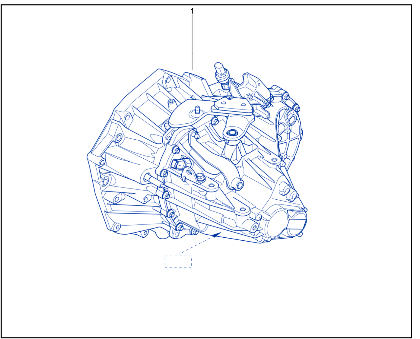 Assembled Gearbox - 01093056