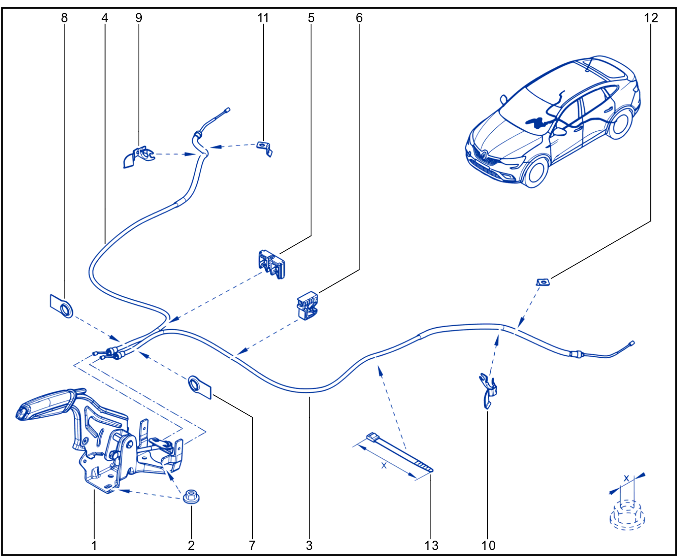 Parking Brake - 01093068
