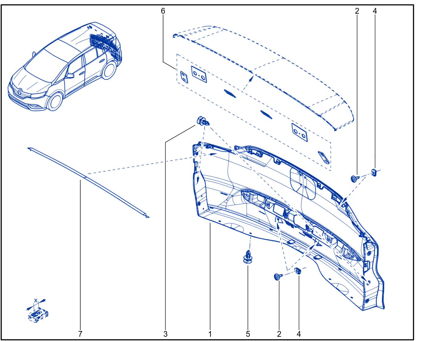 Protection Strip - Trim - 01093073