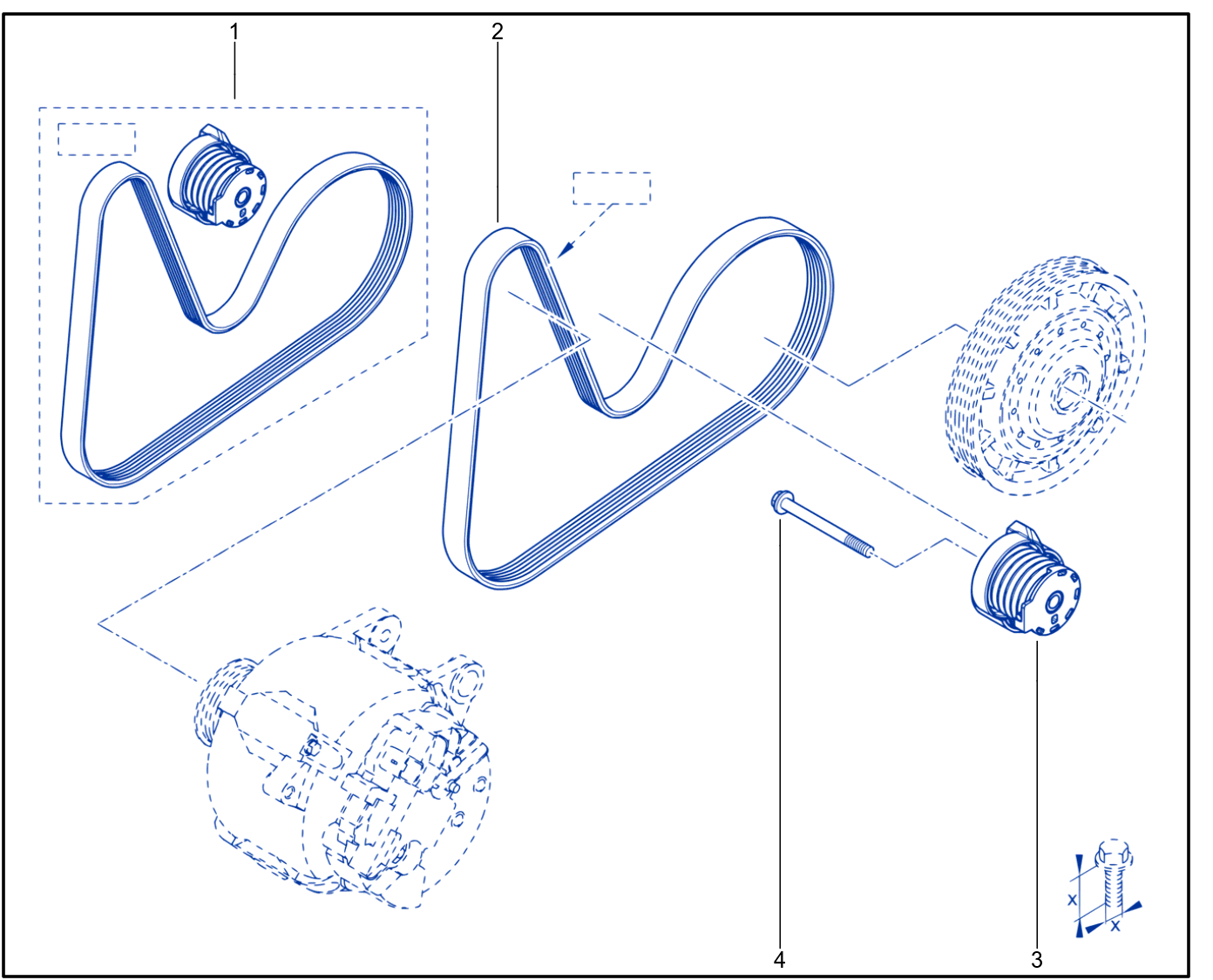 Tensioner - Belt - 01093085