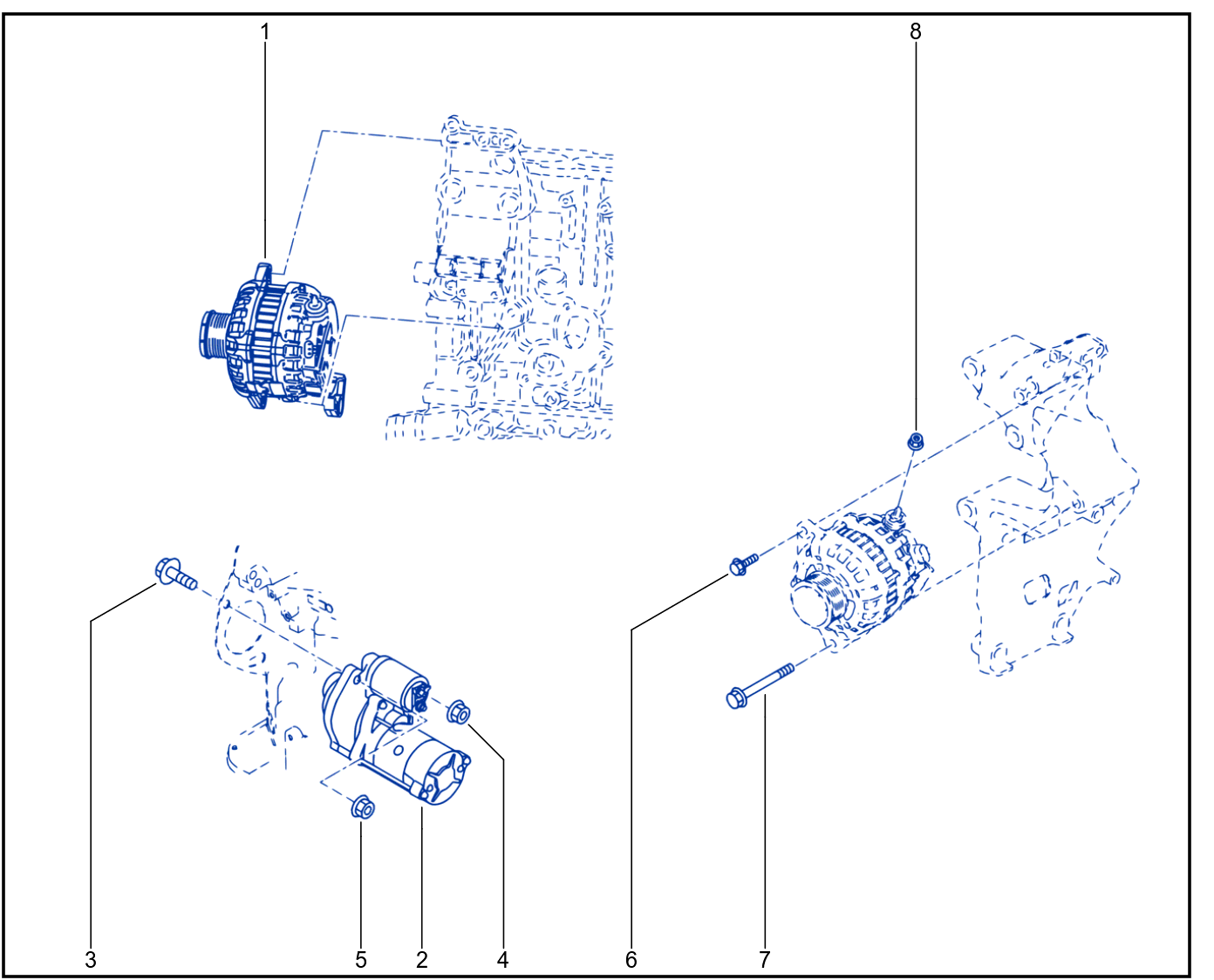 Starter Motor - 01093089