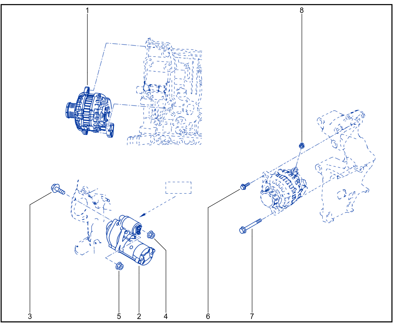 Starter Motor - 01093090