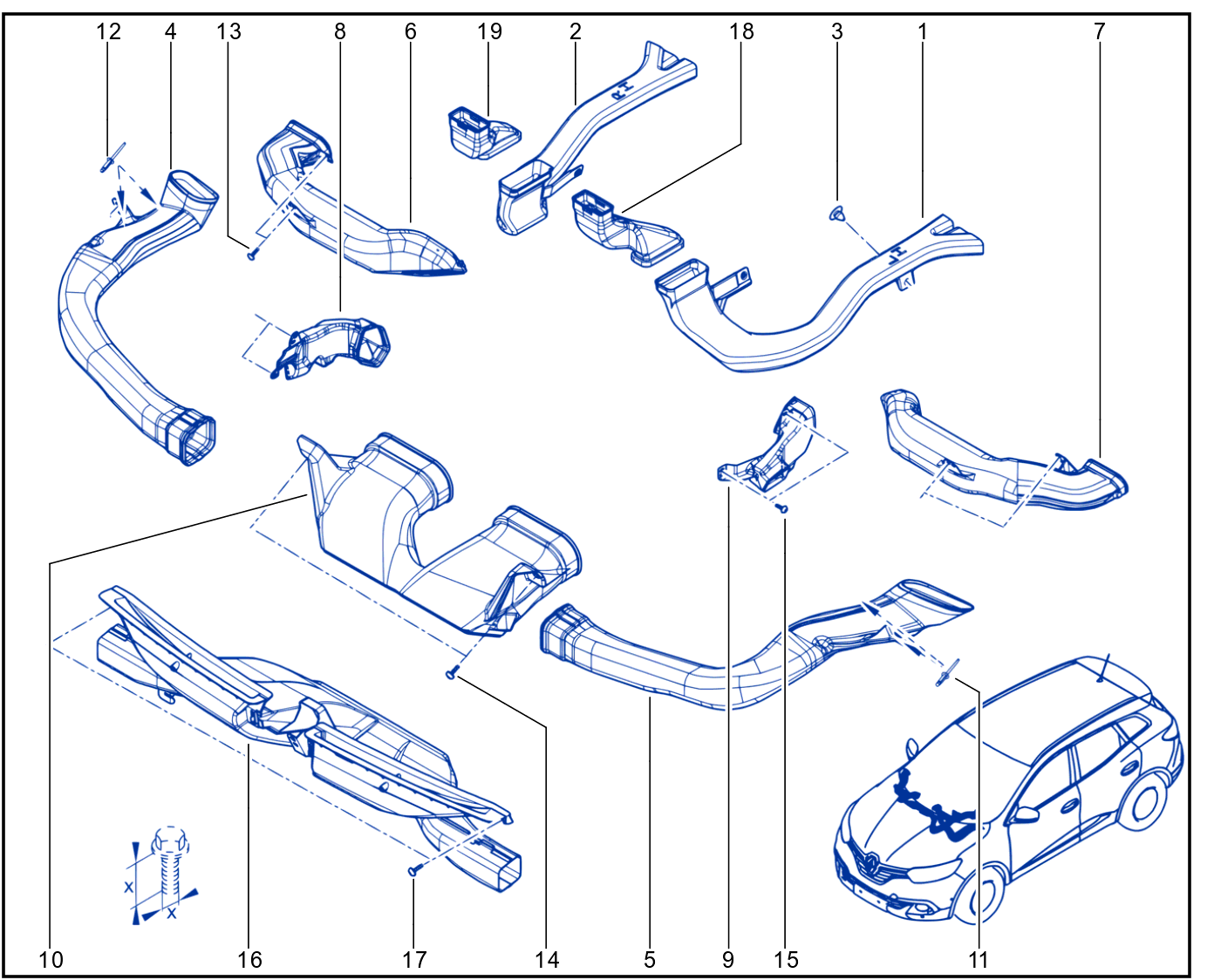 Air Distribution Circuit - 01093231