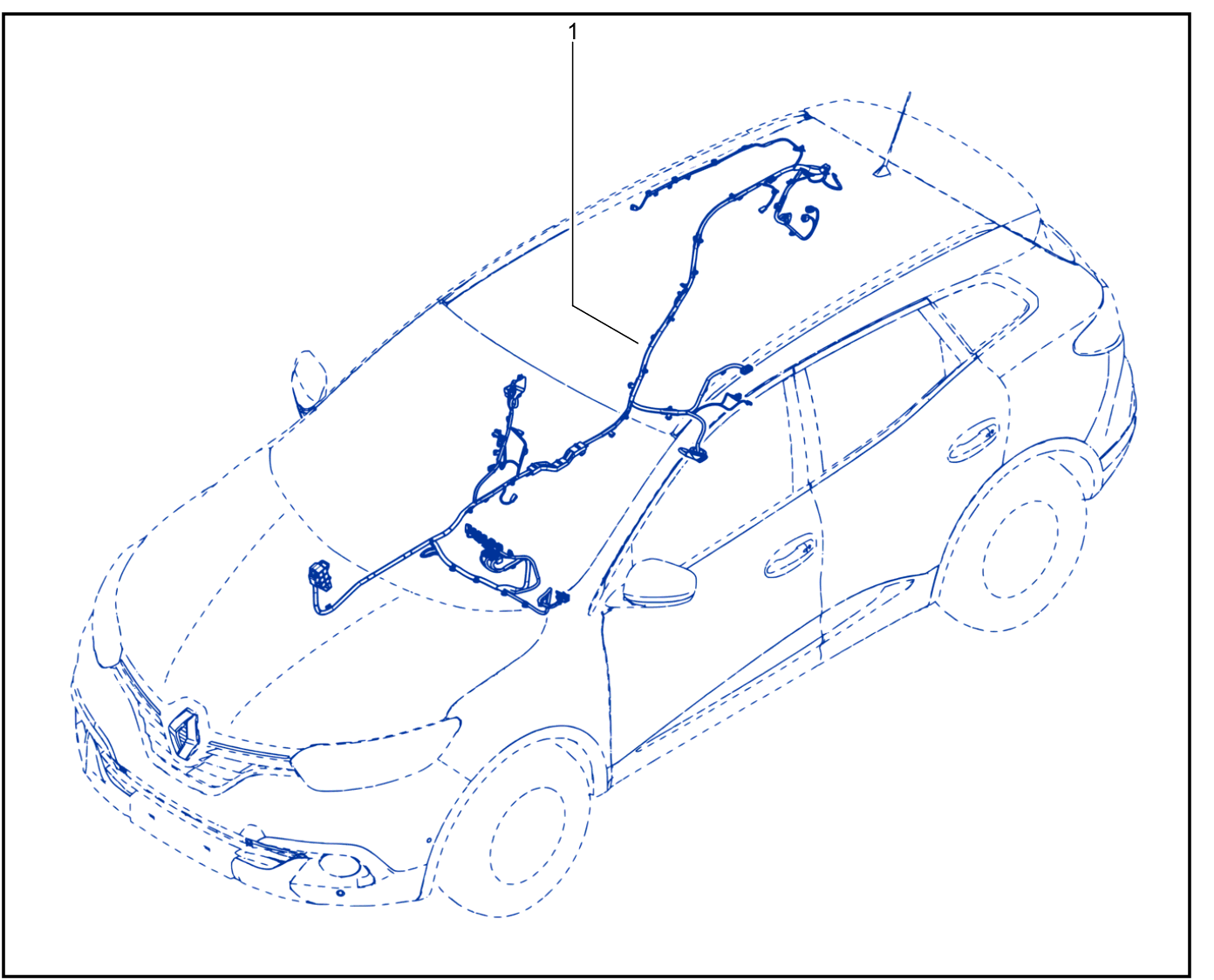 Wiring - Passenger Compartment Components - 01093289
