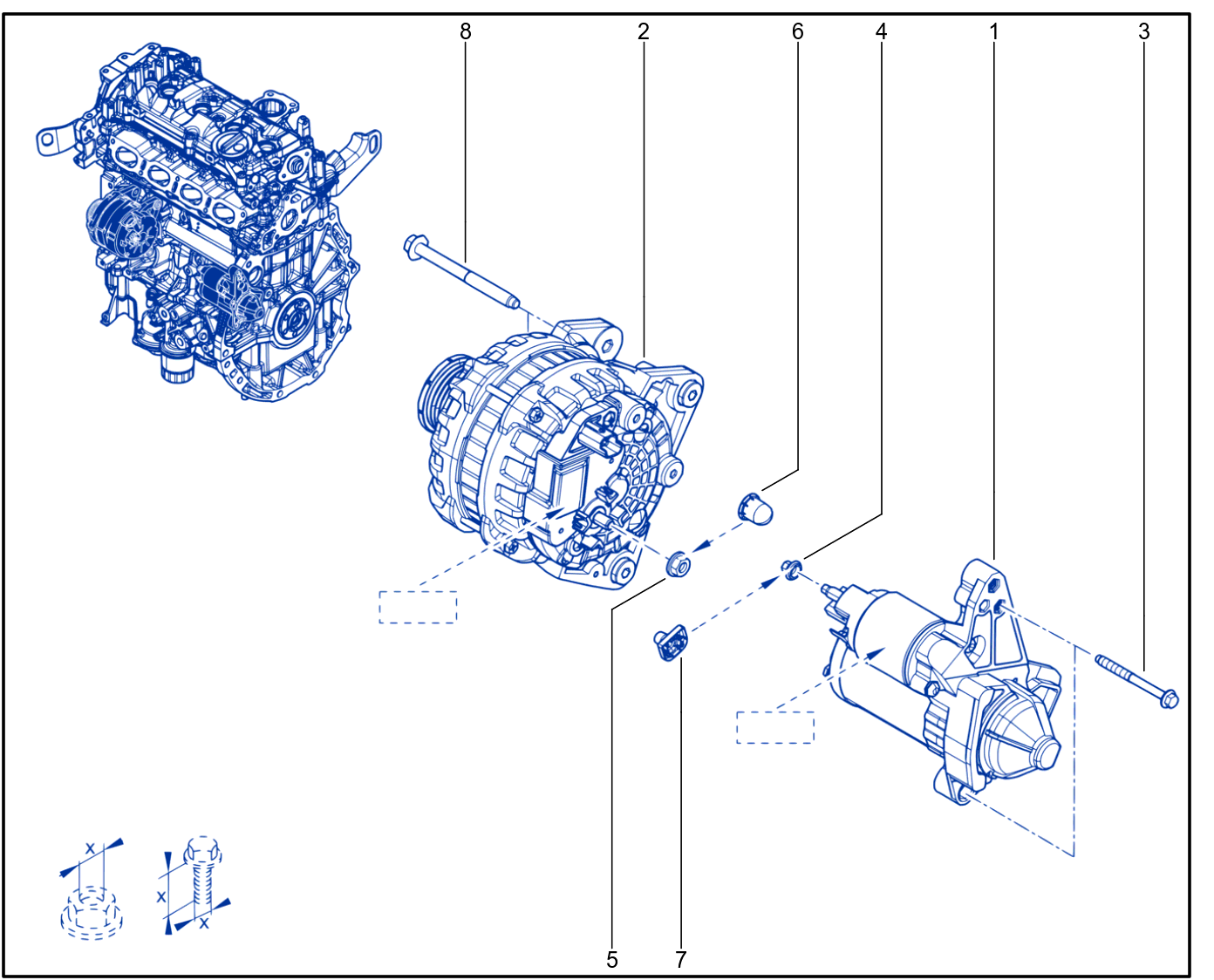 Starter Motor - 01093291