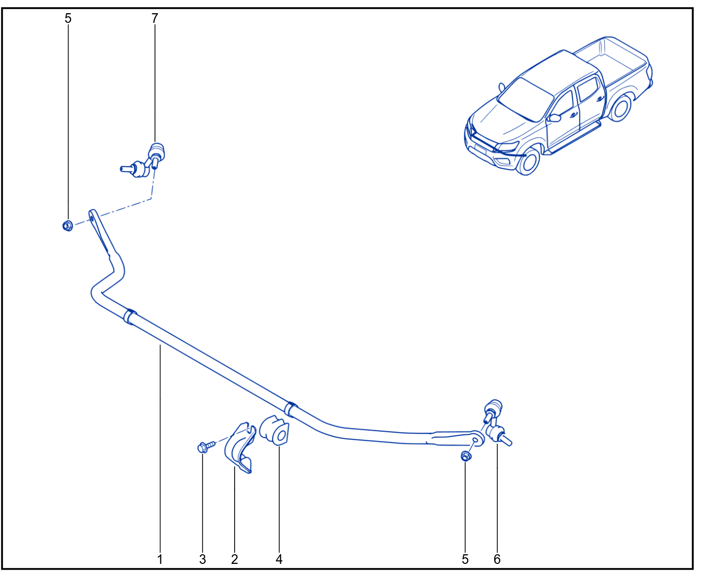 Front Anti-Roll Bar - 01093298