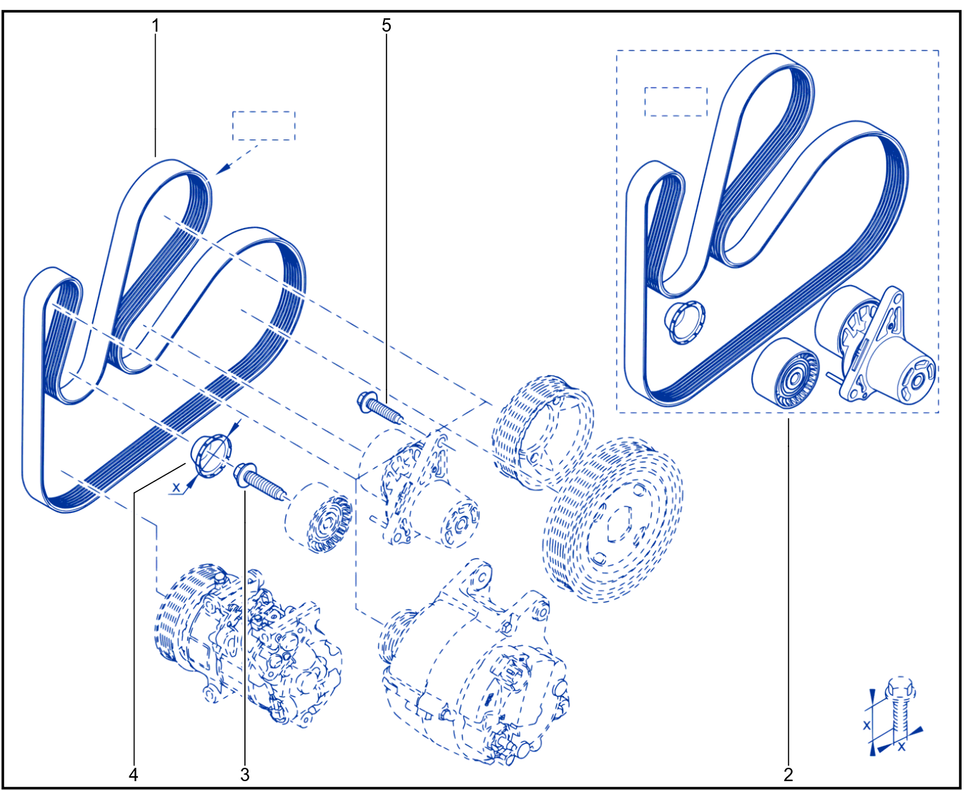 Tensioner - Belt - 01093356