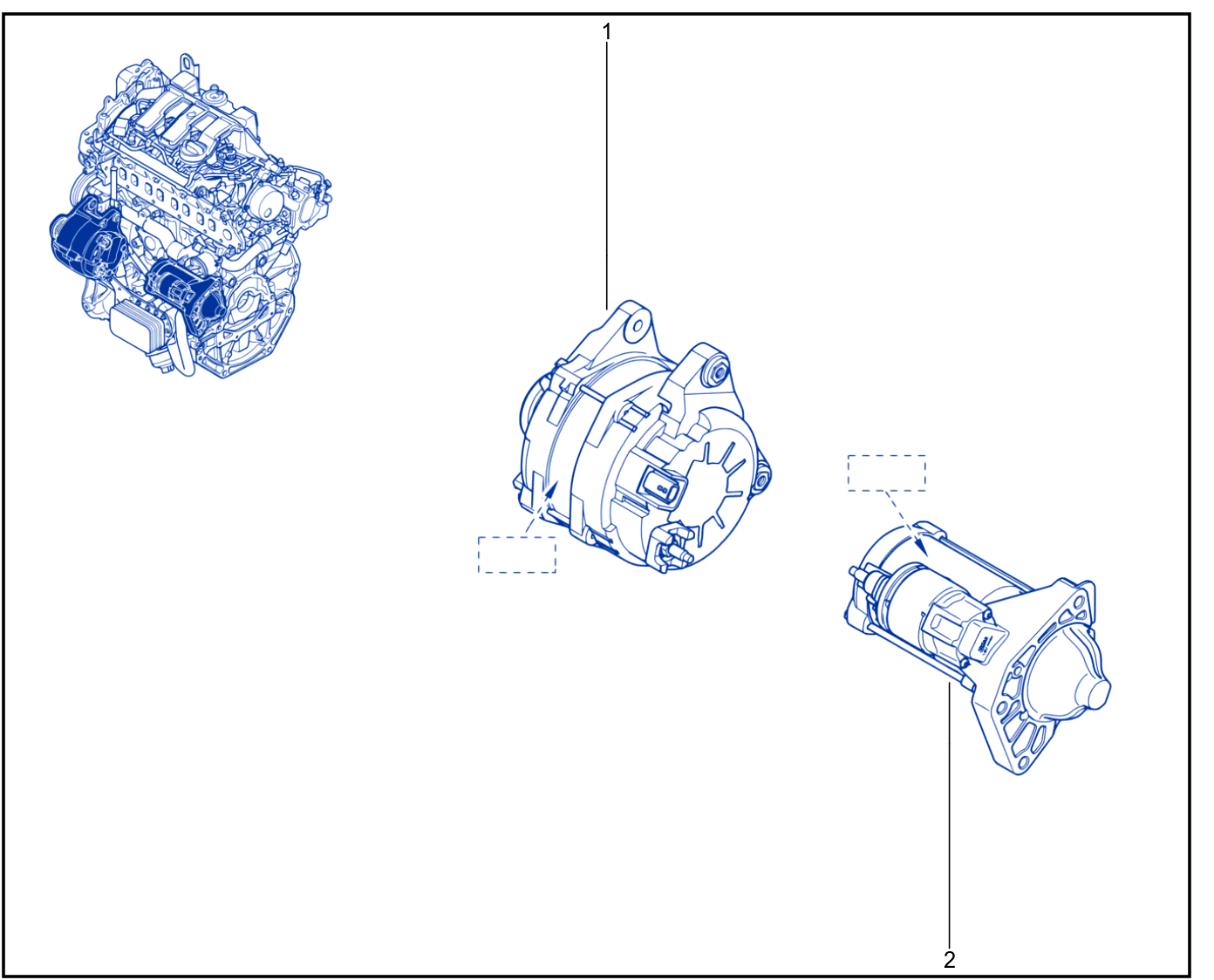 Starter Motor - 01093357