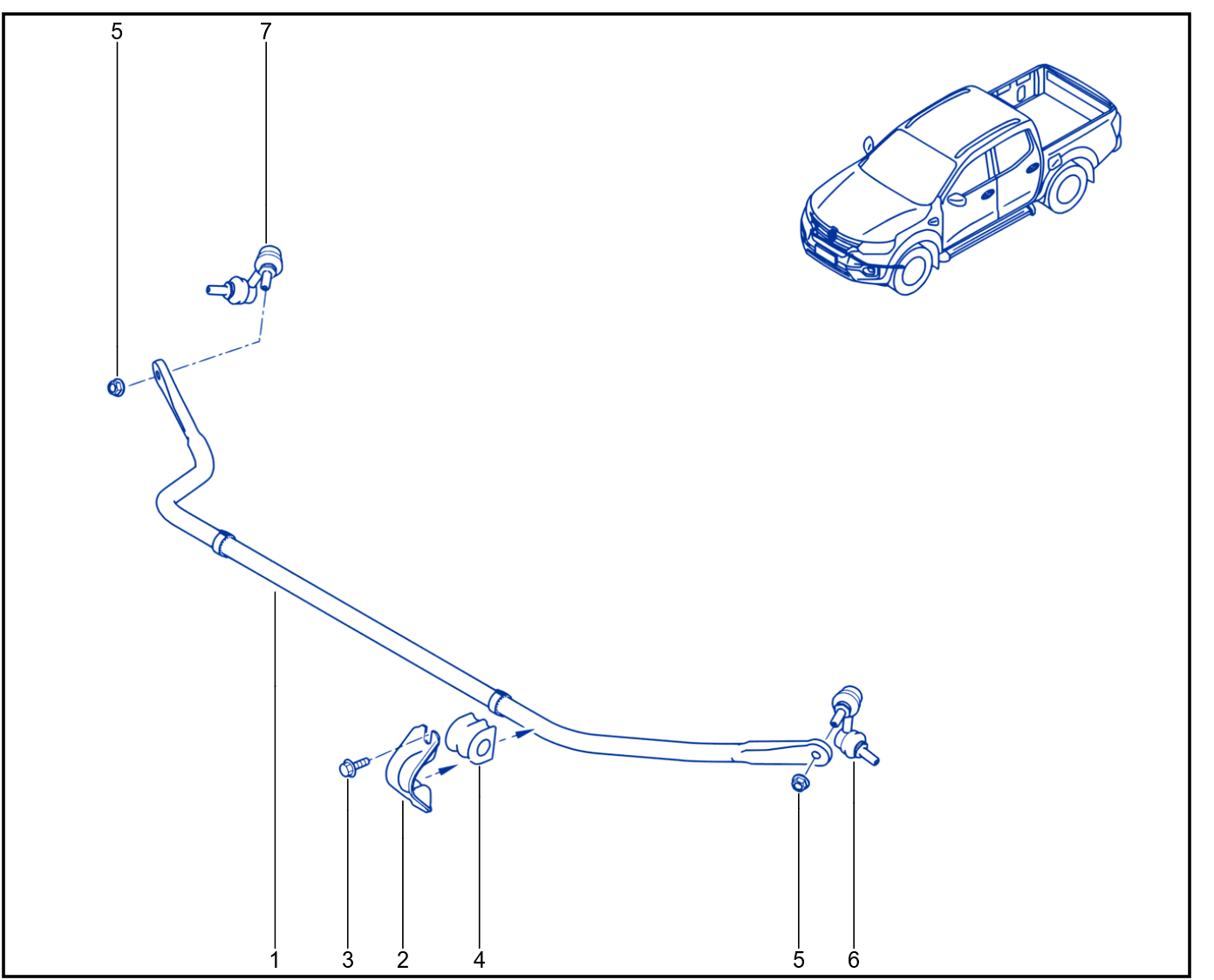 Front Anti-Roll Bar - 01093358