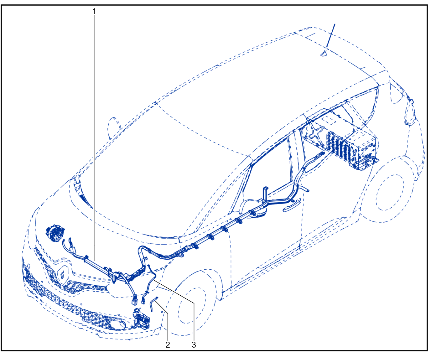 Wiring - Engine Components - 01093377