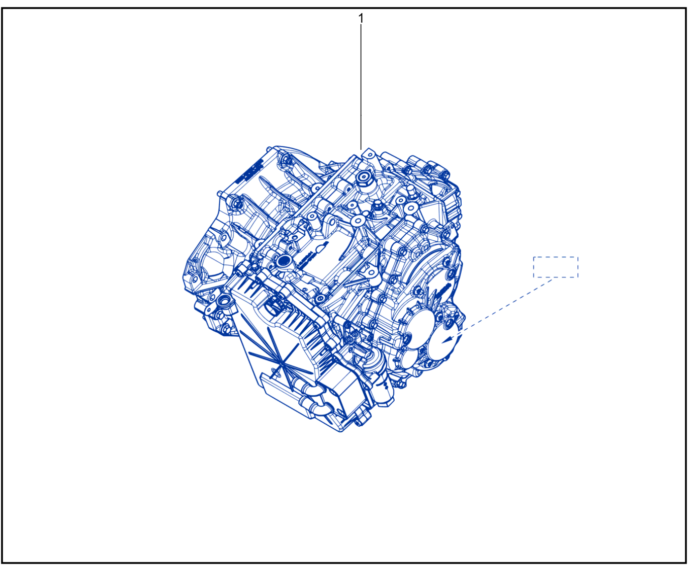 Assembled Gearbox - 01093404