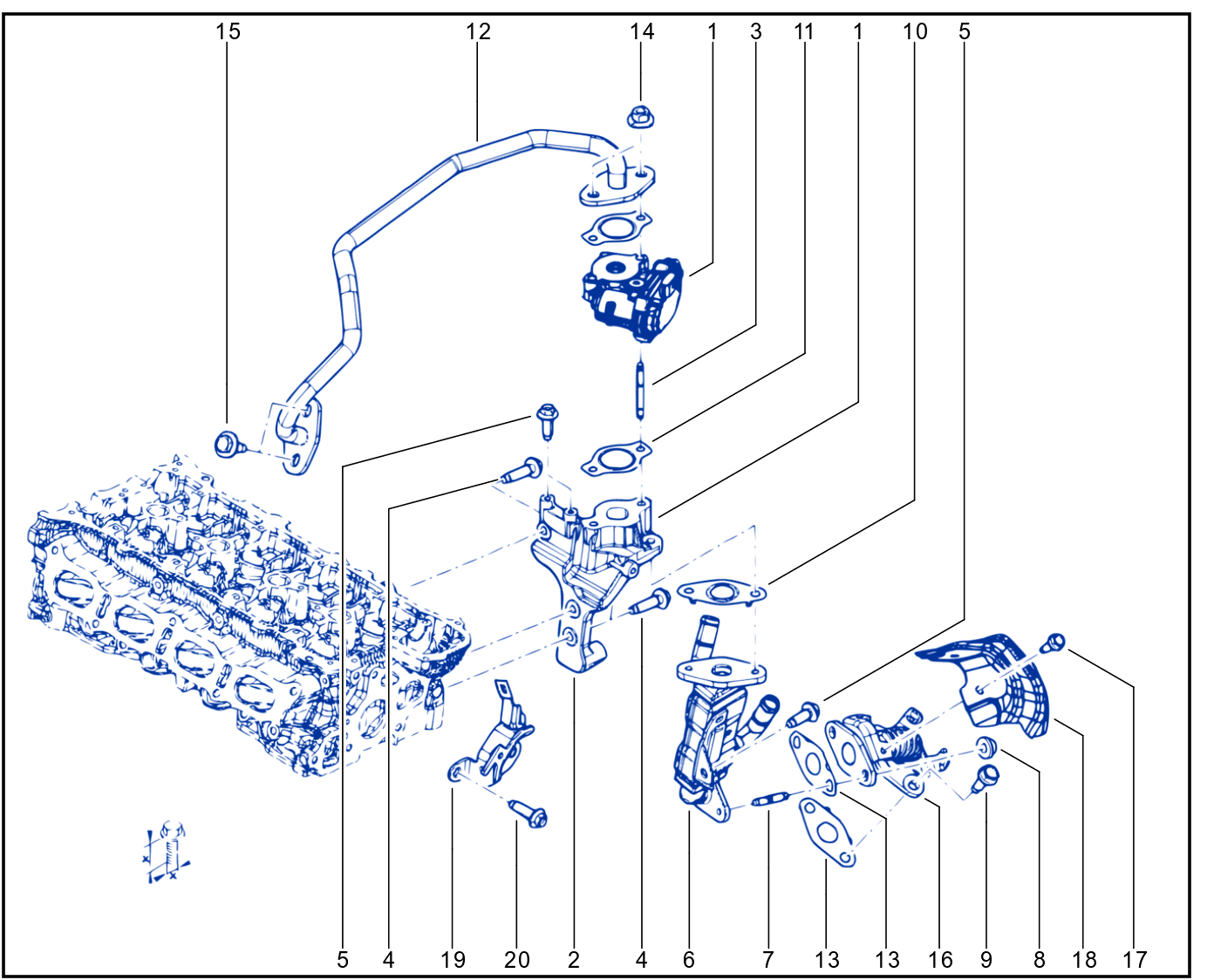 Exhaust Gas Recirculation - 01093430