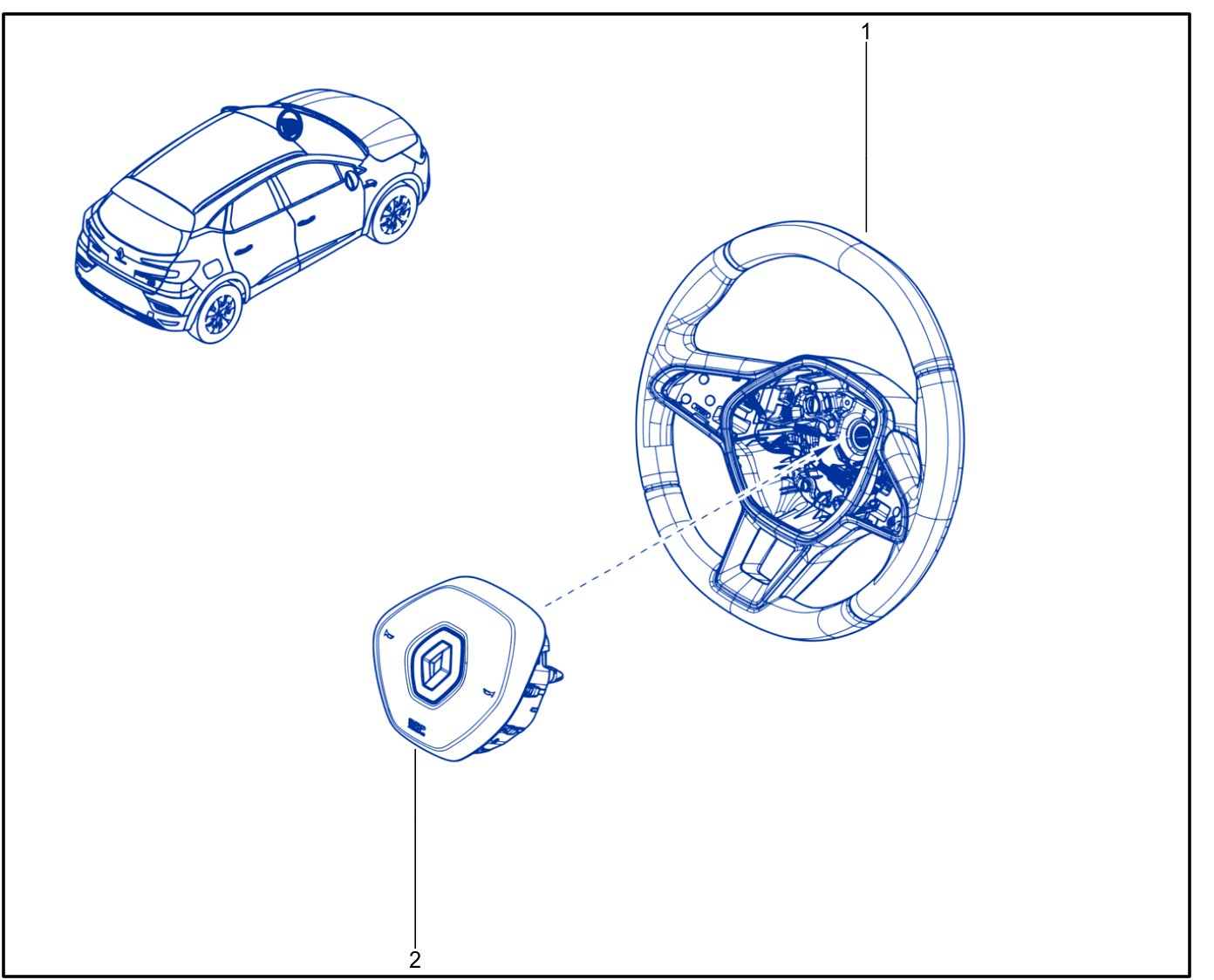 Steering Wheel - 01093546