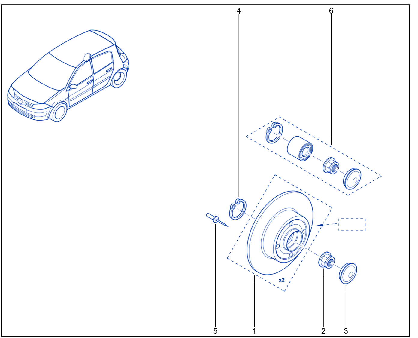 Rear Axle Component - 01093597