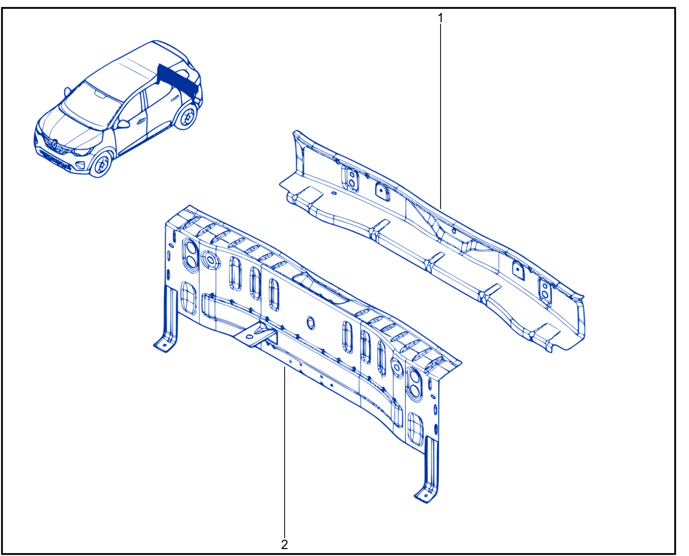 Rear End Panel - 01093693
