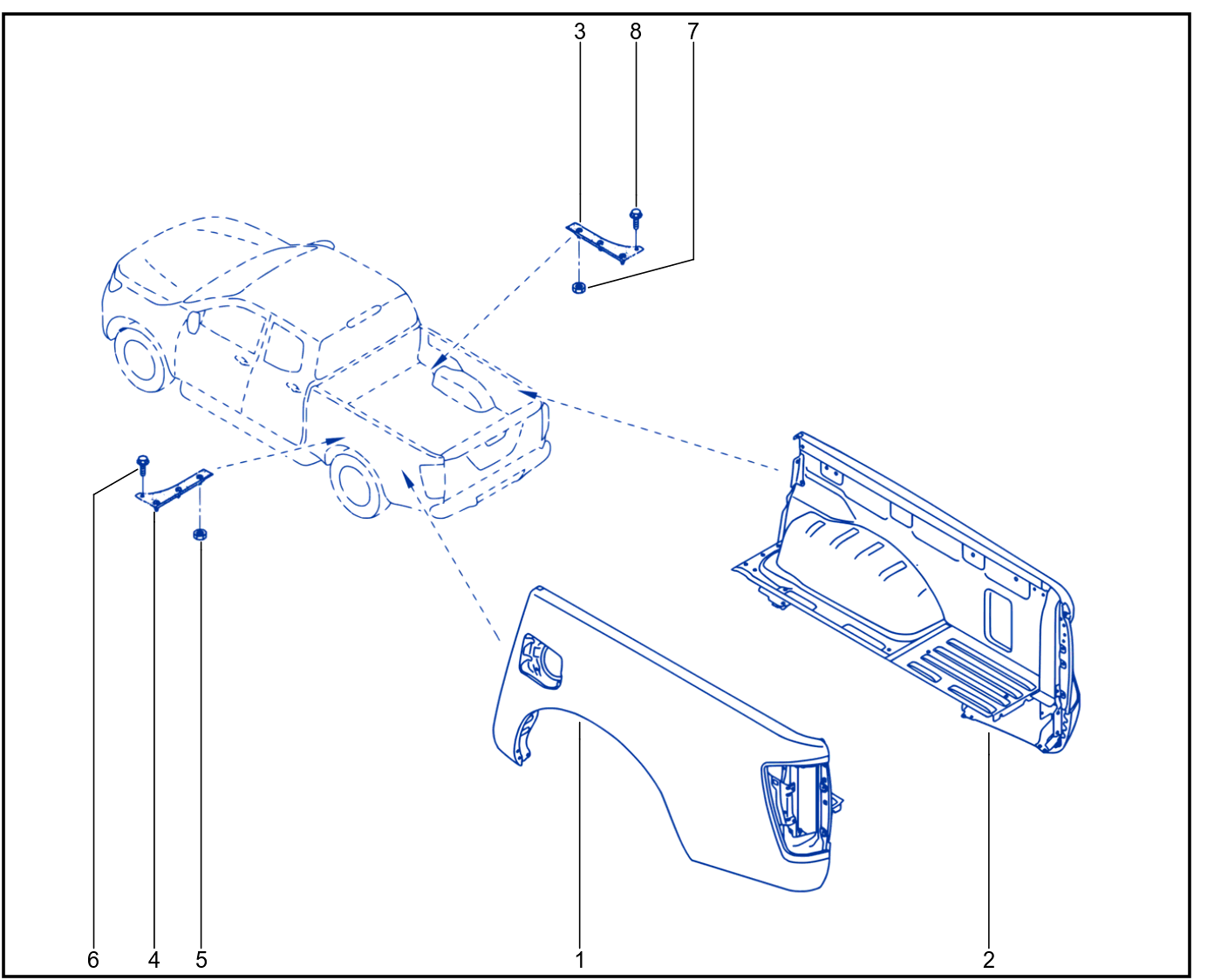 Rear Wheel House - 01093696