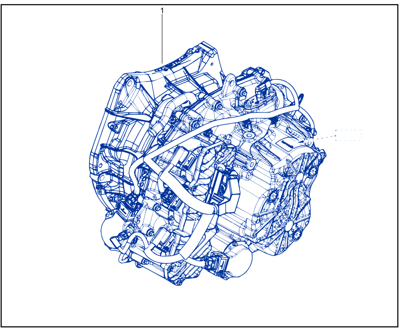 Assembled Gearbox - 01093725