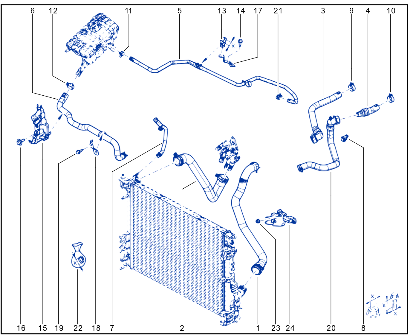 Coolant Circuit - 01093729