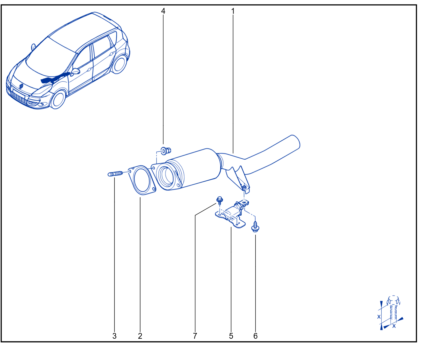 Exhaust Pipe - 01093755