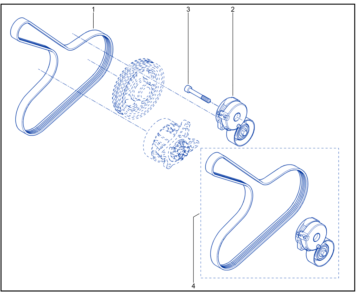 Tensioner - Belt - 01093797