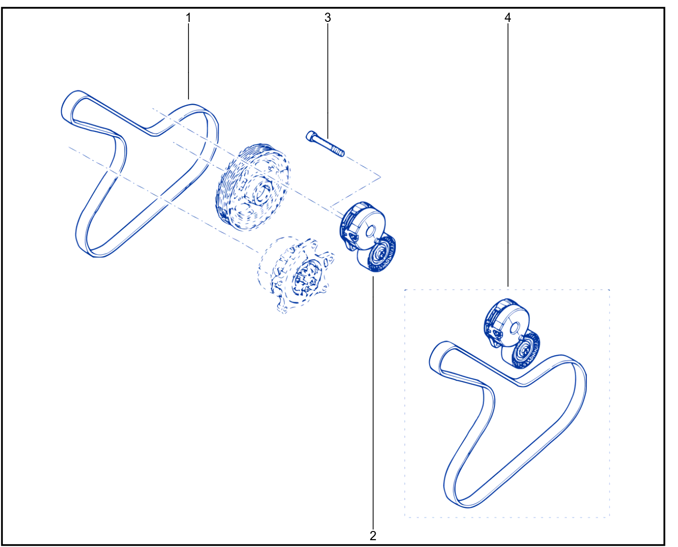 Tensioner - Belt - 01093862