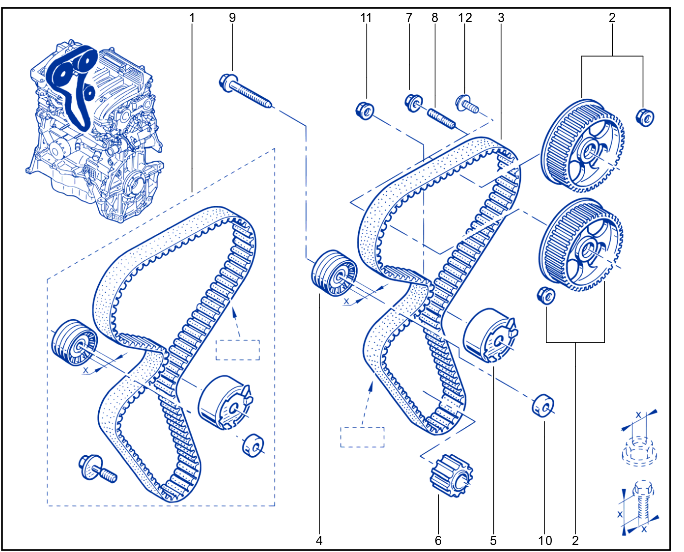 Timing - Camshaft - Valve - 01093896